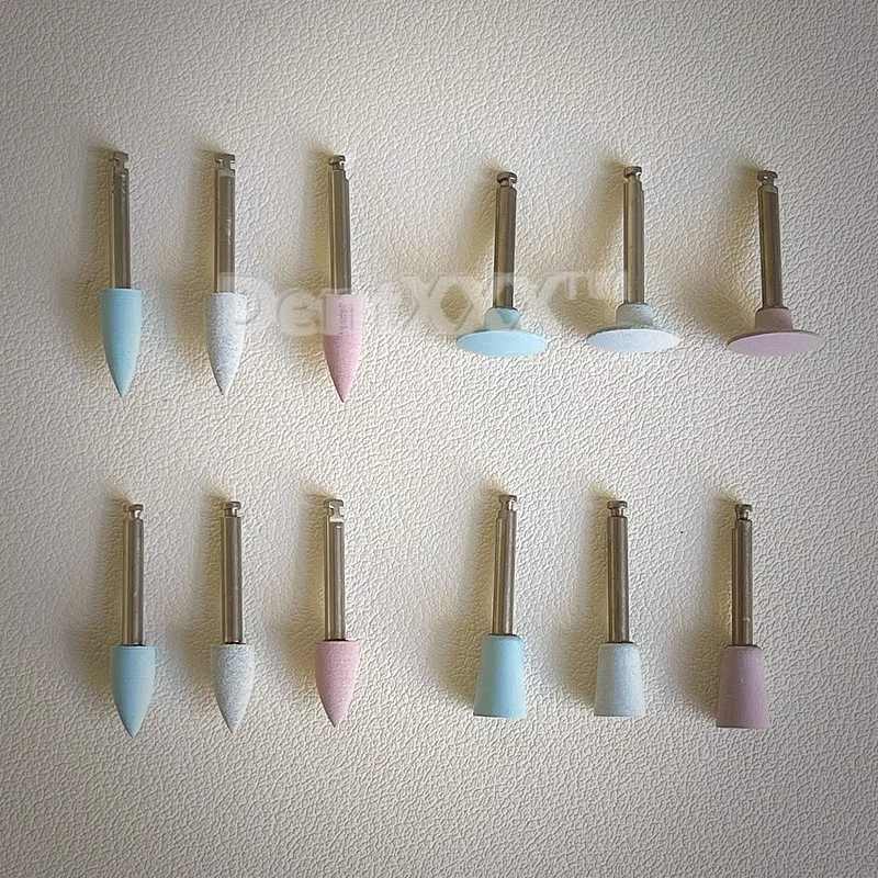 12-teiliges Silikon-Gummi-Polierset, Grob-/Mittel-/Fein-Schleifköpfe – Detail 16