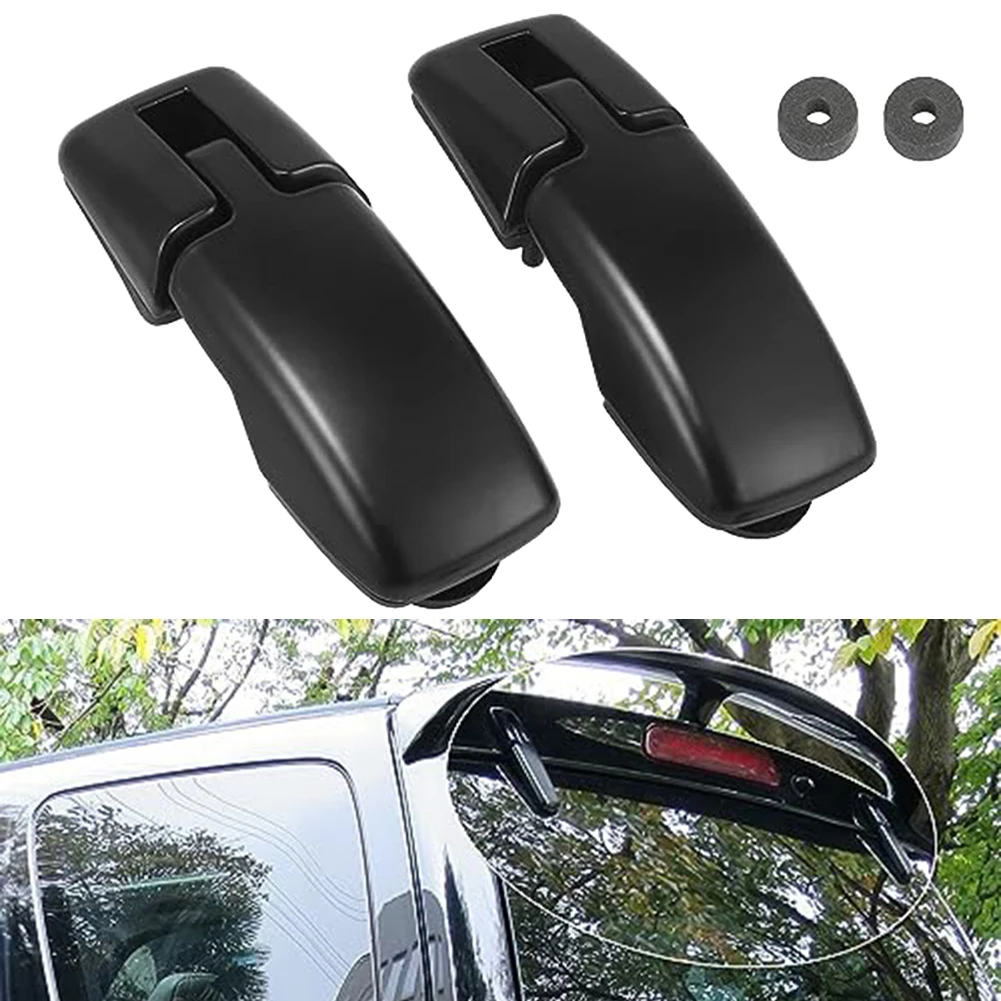 Instalación de bisagras, bisagra para puerta trasera, bisagras para ventana trasera, operación suave, Material de aleación de aluminio, fácil instalación