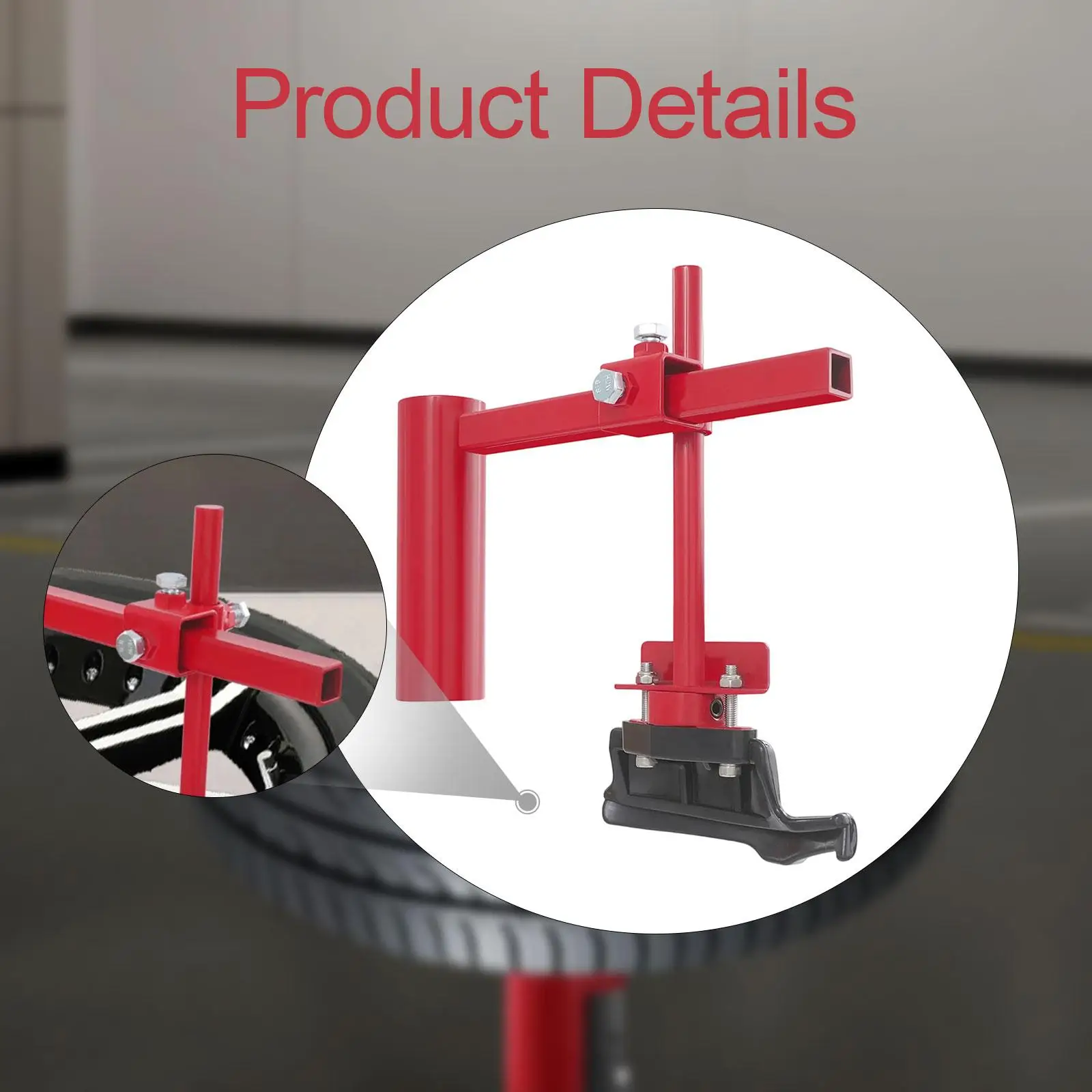 

Premium Metal Manual Tire Changer Duck Head Adapter Kit Tire Change Tool for 16 to 21 Inch Car Service Station