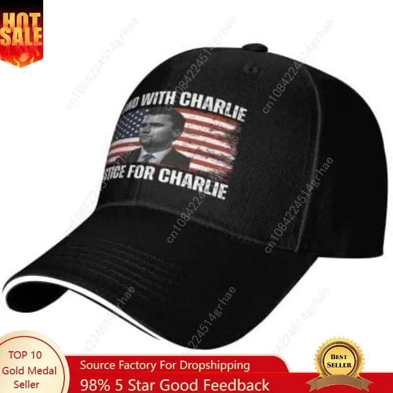 

Rest in Peace Charlie Kirk Hats Republican Stand with Charlie Baseball Cap
