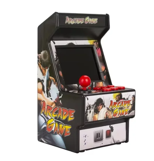 Mini Arcade Handheld Game Console 2.8 Inch Screen 156 Retro Games AV Output 16-Bit Portable Video Game Console for Sega