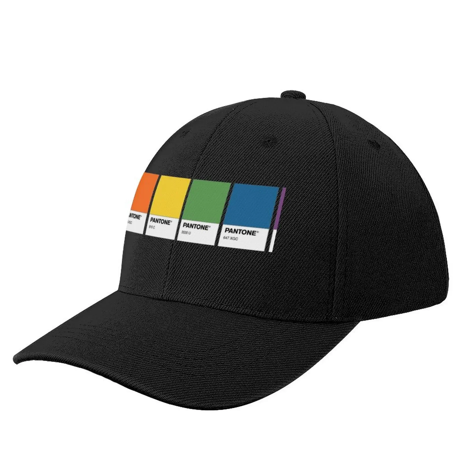 

pantone pride Baseball Cap Hat Beach Ball Cap Rave Horse Hat Golf Men Women's