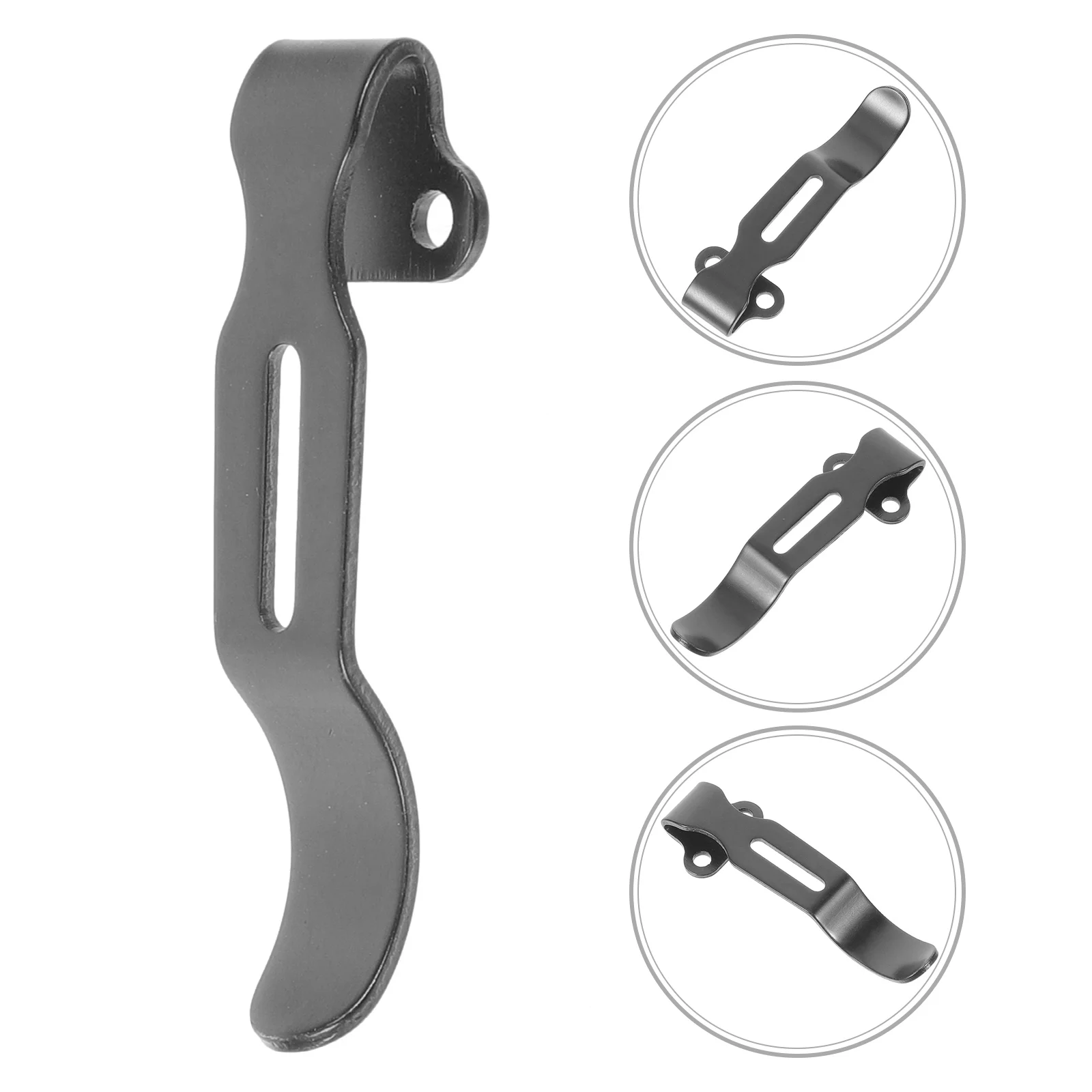 

Pocket Clip for Gift Folding Back Belt Stainless Steel Metal Clips