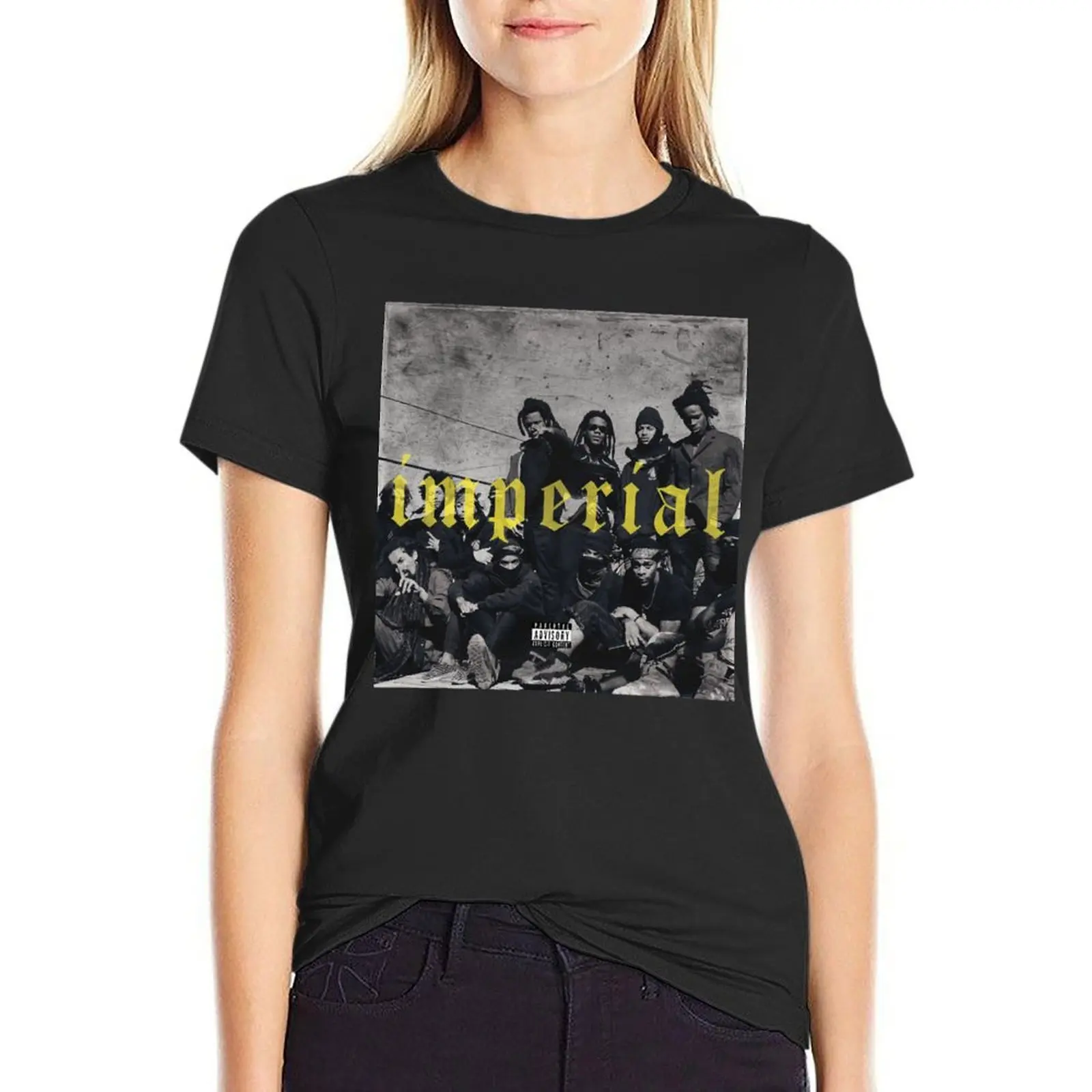 Denzel Curry Imperial Classic T-Shirt funny Female clothing Blouse cotton t shirts Women