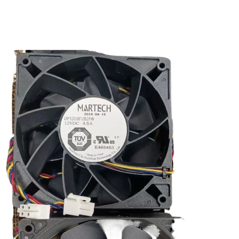 Original 4Pin DF1203812B2FN  12VDC 4.5A 7000RPM 12CM Cooling Fan Suitable For Bitmain Antminer S21 T21