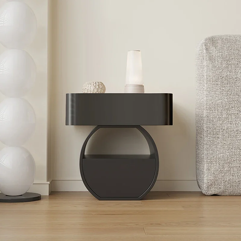 

Aesthetic Modern Quality Nightstand Beauty Storage Italian Bedside Table Delicacy Unique Mesa De Cabeceira Para Quarto Furniture