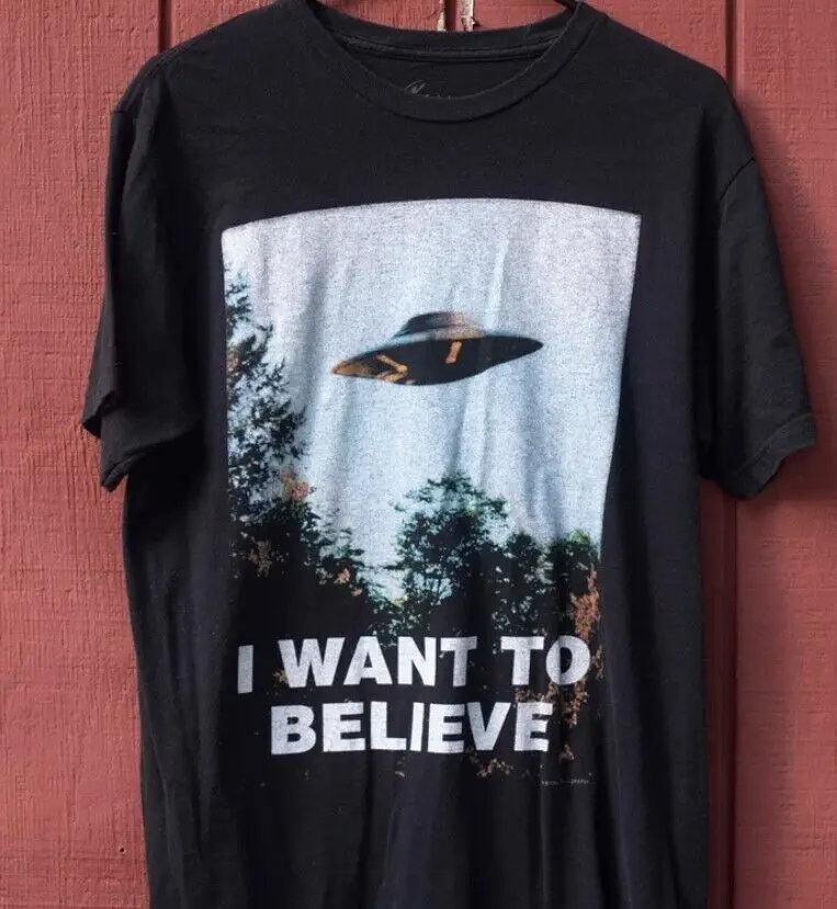 X Files I Want To Believe T Shirt remake unisex full sizes TE4411