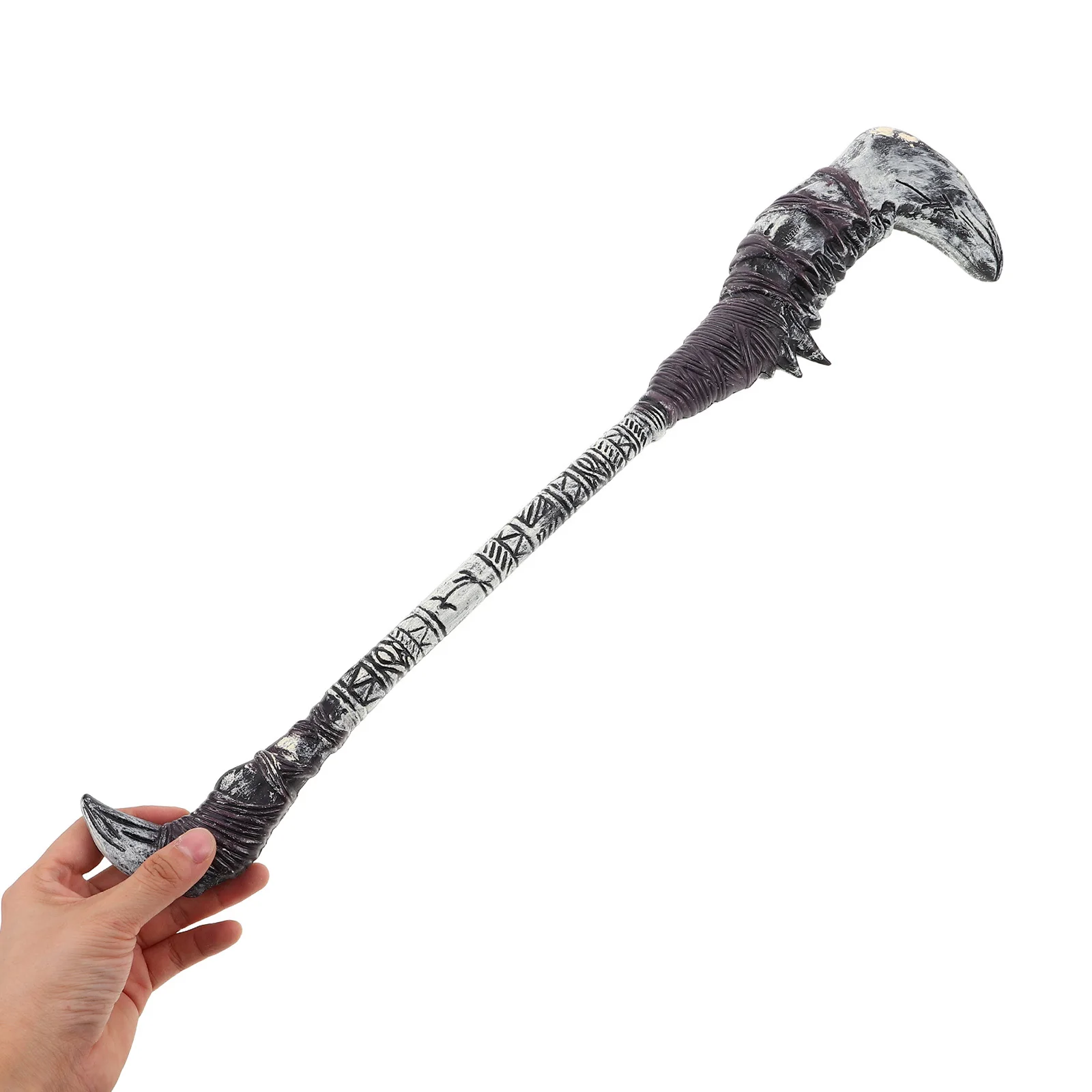 

Коса реквизит костюмы на Хэллоуин Мрачный жнец искусственный реквизит для косплея аксессуар для макияжа