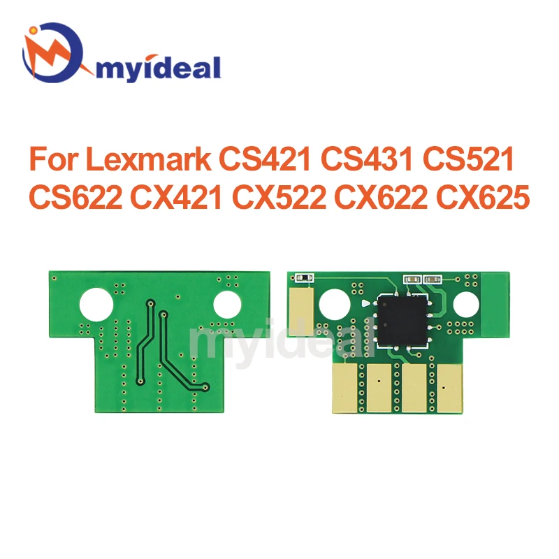 CS421 Toner Cartridge Chip for Lexmark CS421dn CS431 CS521 CS622 CX421 CX522 CX622 CX625 78C10K0 78C1XK0 Printer Reset Chips