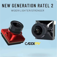 Caddx Ratel 2 V2 FPV Camera Ratel2 2.1mm Lens 16:9/4:3 NTSC/PAL Switchable 19*19mm Super WDR for FPV Racing Drone