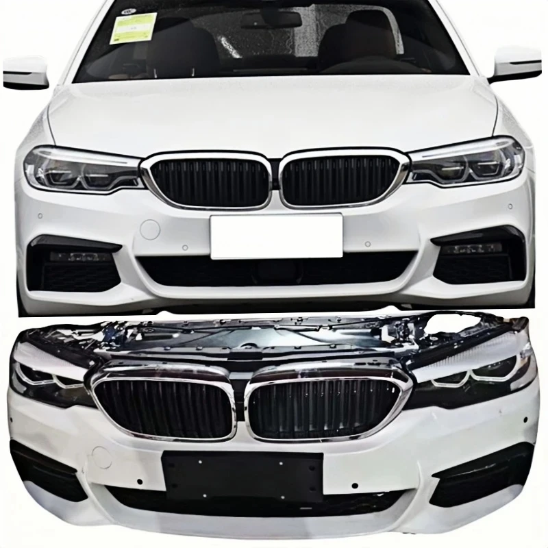 

For 5 Series Front Bumper Bodykit For M5 G38New Condition Carbon Fiber S Plastic Fog Cut-Outs Auto Upgr