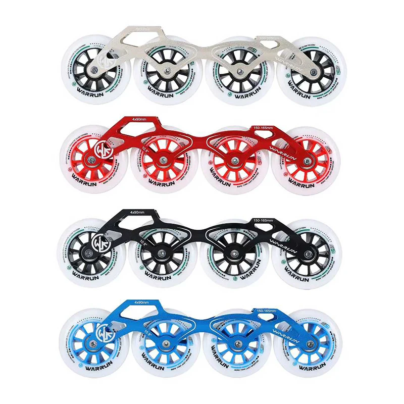 

4X110 4X100 3X110 3X100 3 4 Wheels Inline Speed Frame for 100mm 110mm Skating Wheels 150mm 165mm 195mm Mount Speed Chassis Base