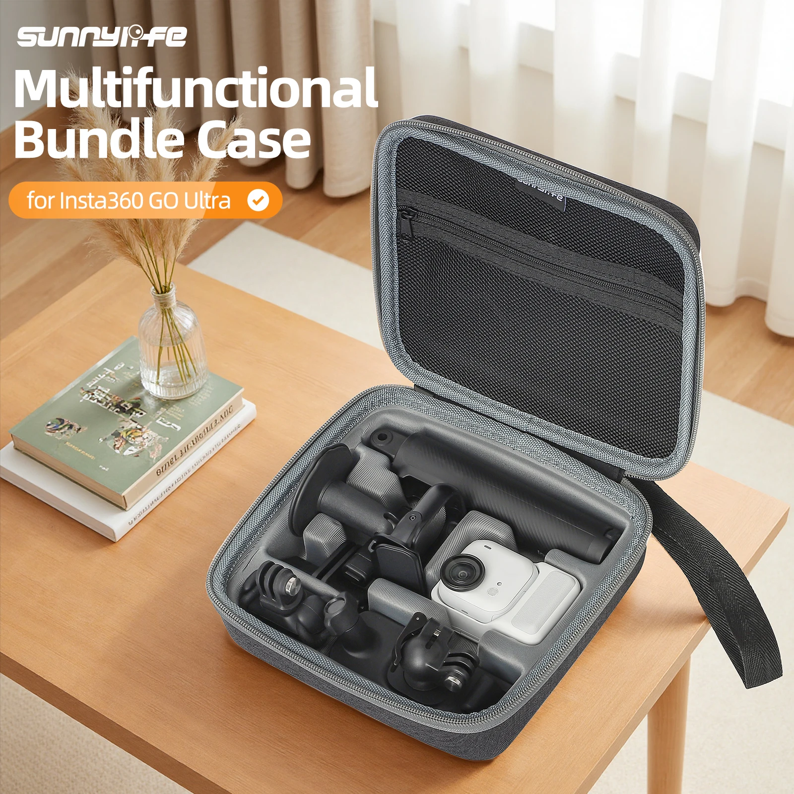 

Сумка для хранения для Insta360 GO Ultra, ручной пылезащитный чехол, портативная коробка для Insta360 Go Ultra, аксессуары для камеры