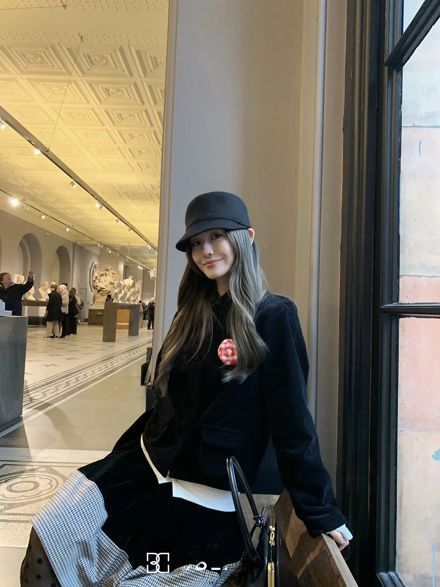 

Женское повседневное пальто из хлопковой ткани с отложным воротником и длинными рукавами, дизайн в стиле кэжуал, цвет: бархатный красный (Obliviate Velvet)