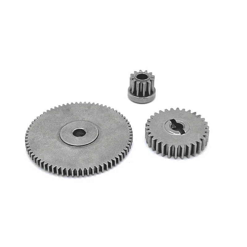 5Pcs RC Car Parts Metal Upgrade Middle And Rear Gearbox Gears Fit For MN 1/12 MN128 MN86 G500 Remote Control Car Accessories