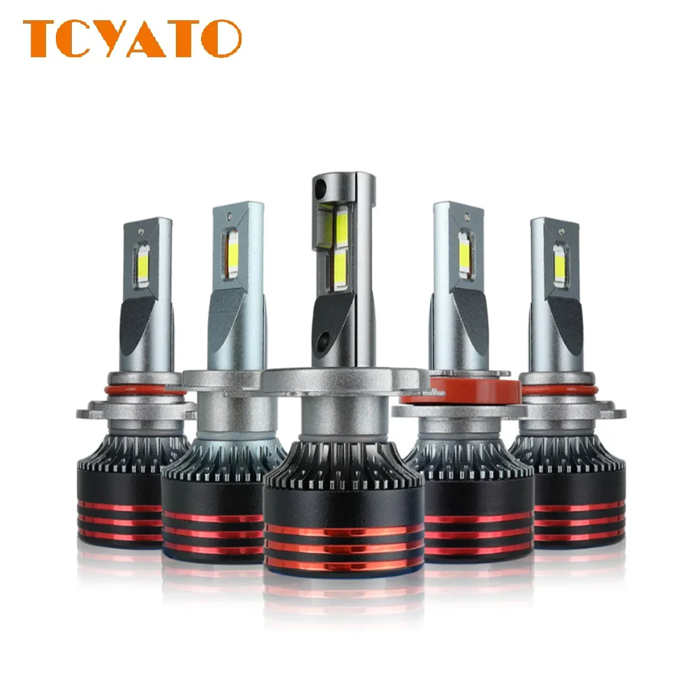 M8 PRO Car Headlights LED Headlights 9005、HB3、9006、HB4、H4、H7、100W、40000LM、CSP、3570、H1、H11、H8H9、HEADLIGHT、CAR、6000K、6500K1PCS