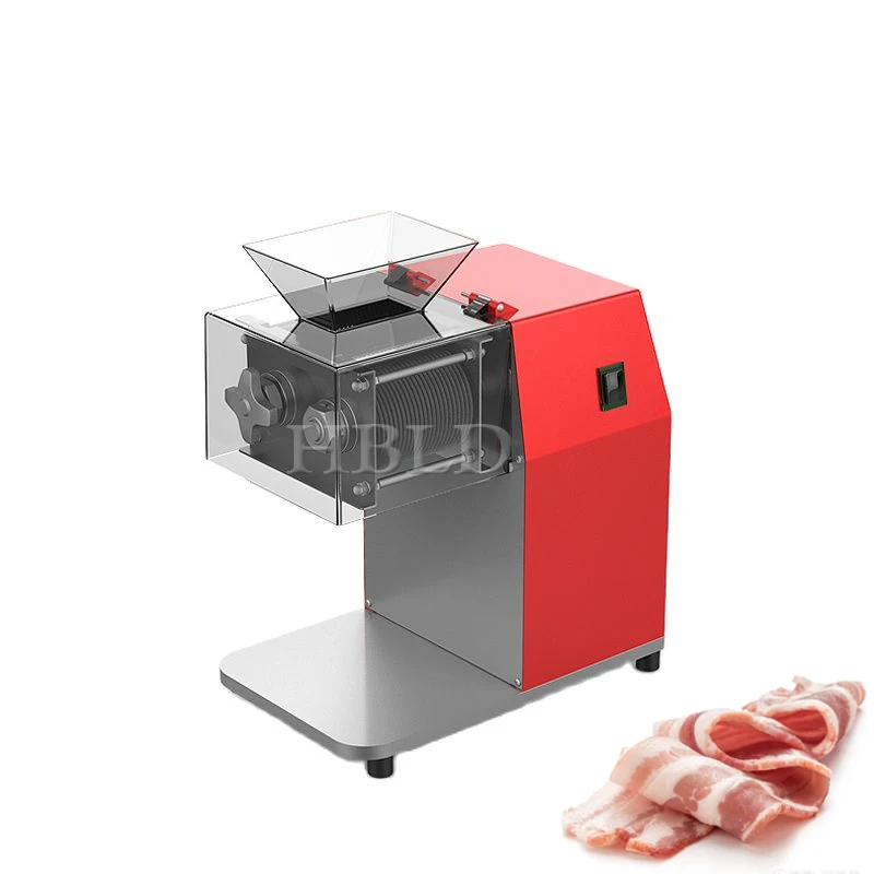 Vertical Meat Slicer 1100W Stainless Steel Vegetable Slicer 7mm Blade Kitchen Restaurant Supermarket