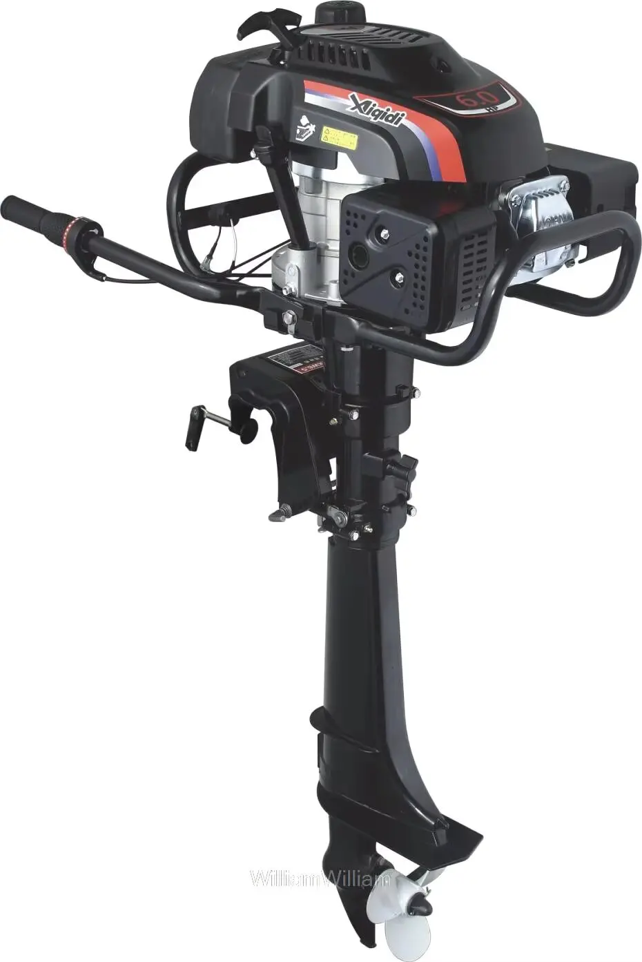 Wholesale/Retails Anqidi 6.5HP 4 Stroke Air Cooled Marine Outboard/ Outboard Motor/Rubber Boats Power