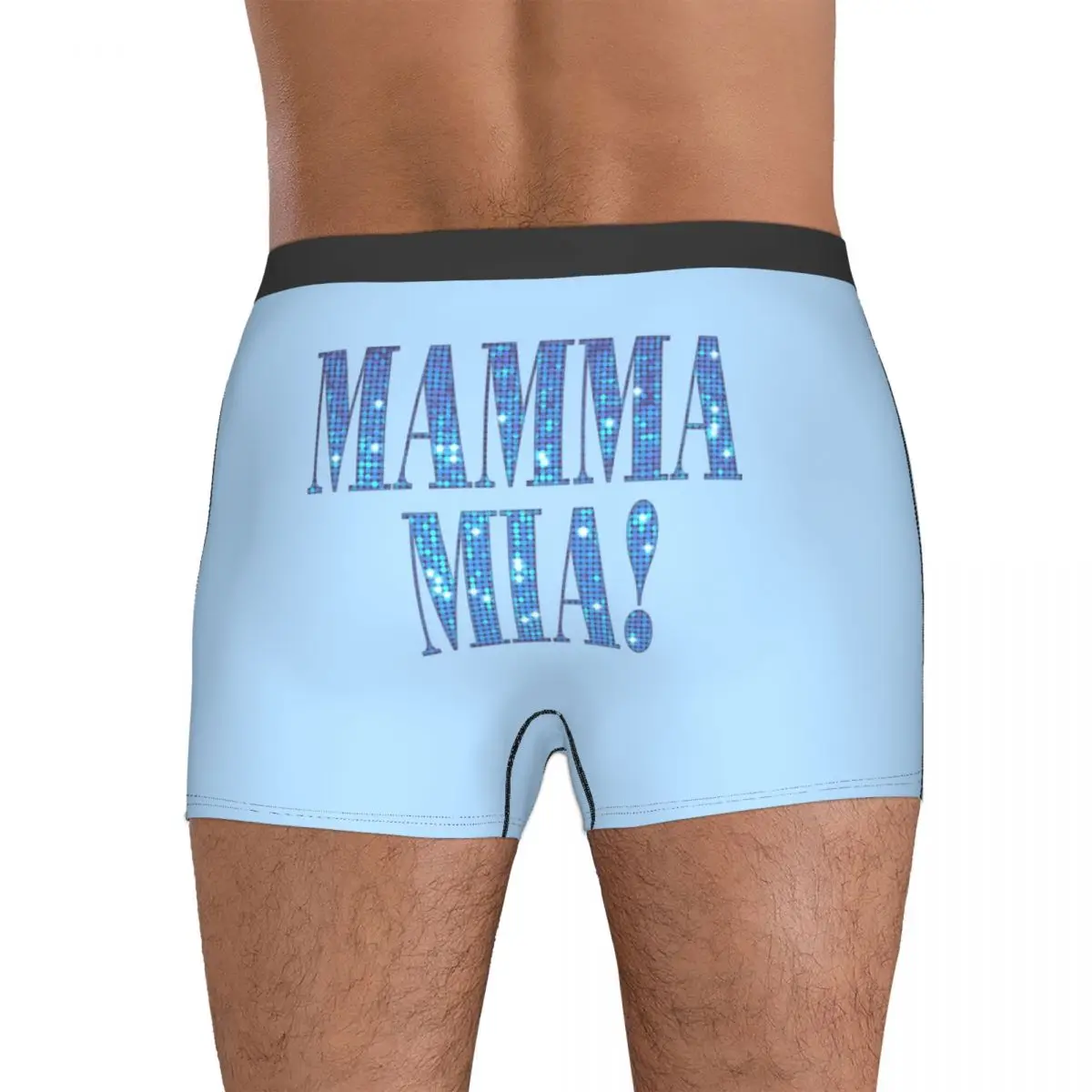 Calzoncillos tipo bóxer, pantalones cortos Mamma Mia, bragas de discoteca, ropa interior ventilada para hombre, regalo para novio