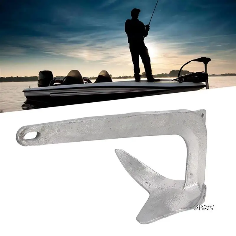 

Marine Grade Boat Claw Anchor 1Kg 316 Stainless Steel Quick Setting For Yachts And Kayaks