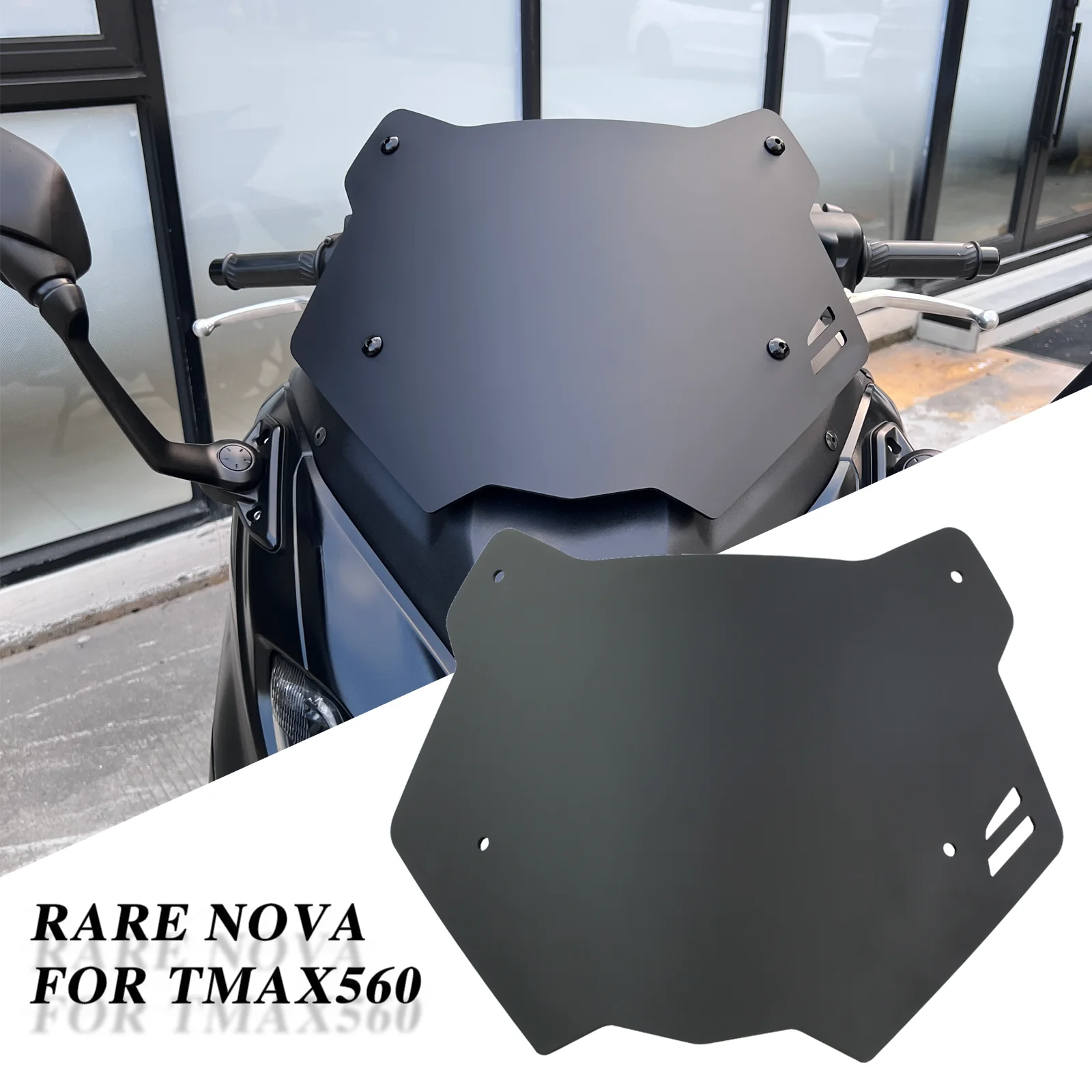 

Подходит для аксессуаров Yamaha Tmax 560 2023, лобовое стекло мотоцикла, козырек, подходит для T-MAX 560 TECH MAX 2022 2023 2024 2025 2026