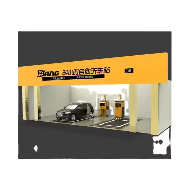 Self-Service Car Wash Machine Coin/Card/Banknote Operated Steam Carwash Equipment Electric Power Source