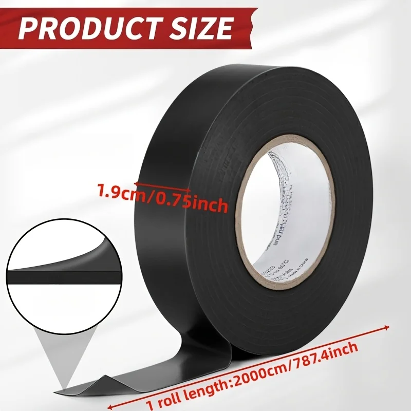 Heat Resistant Electrical Insulating Harness Tape Waterproof Car Cable Wiring Loom Protection Tape 9 15 19 50 100MM