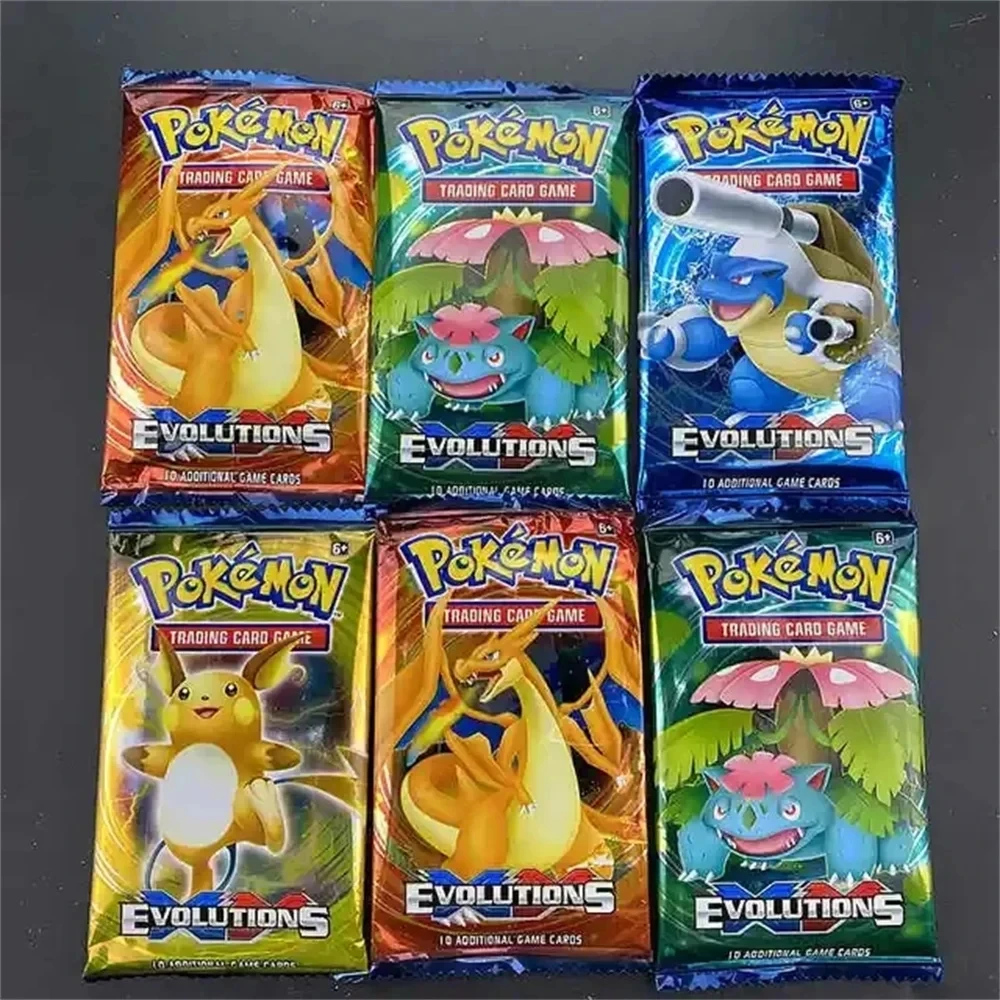 Cartes Pokémon GX Tag Team Vmax EX Mega Energy, jeu de cartes brillantes, cartes à collectionner, cadeaux pour enfants, 1/2 paquets