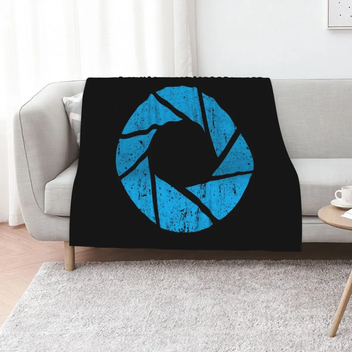 Aperture Labs Throw Blanket Bed linens Flannels Cute Plaid Single Plaid Shaggy Blankets