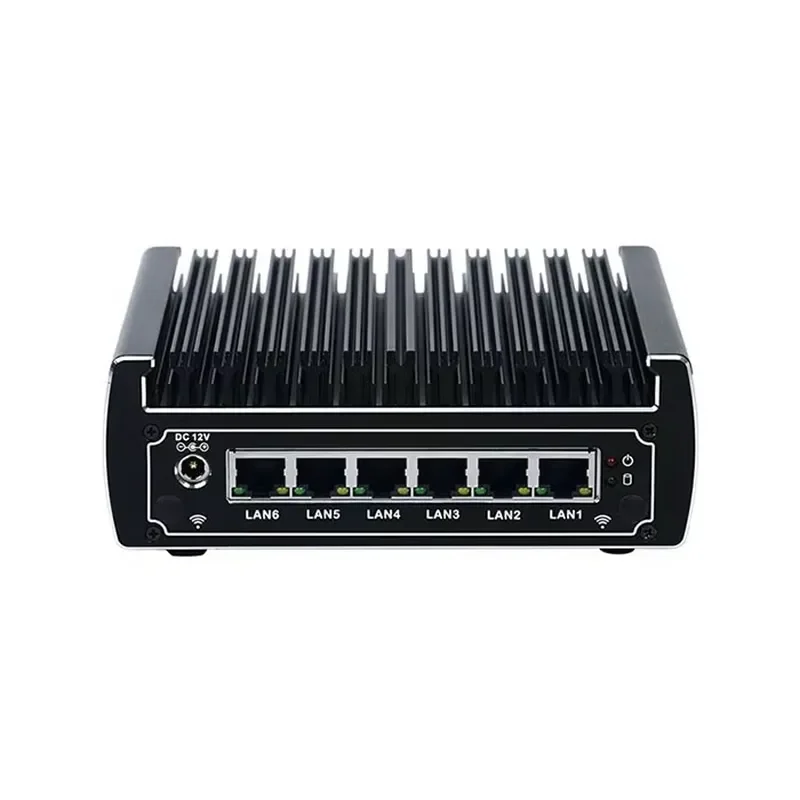 X86 Single Board Computer Industrial Router With 6 NIC Server I5-8250u I7-8550u 4 USB3.0 DDR4 RAM Embedded PC