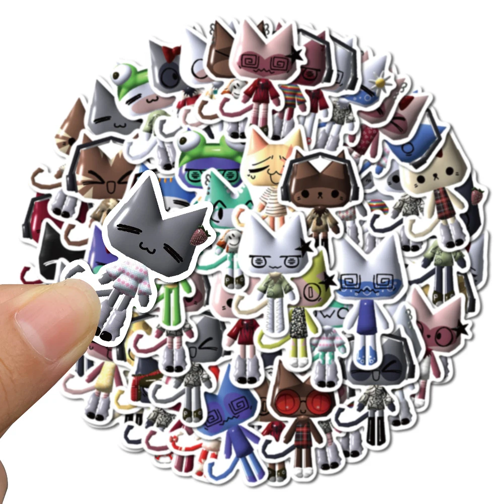 10/30/52pcs Kawaii Toro Inoue Gatto Del Fumetto Adesivi Cute Anime Graffiti Decalcomanie FAI DA TE Valigia Telefono Scrapbook adesivo per I Bambini giocattolo