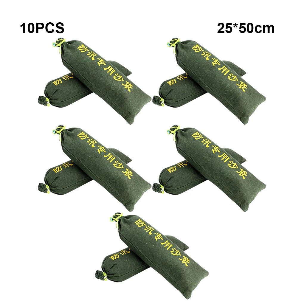 10pack/lot Anti-Flood Barrier Bags Effective Water Barrier Multi-purpose Flood Resistant Sandbag