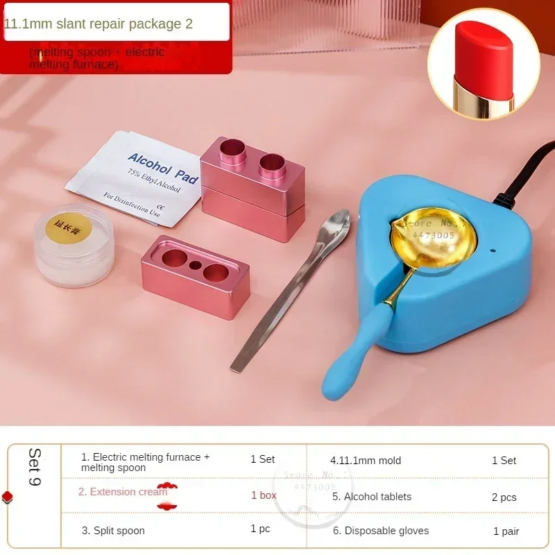 Lippenstift-Werkzeug, komplettes Set an Anfängern, DIY-handgefertigter elektronischer Wiege-Tropferbecher, Heizofen mit konstanter Temperatur