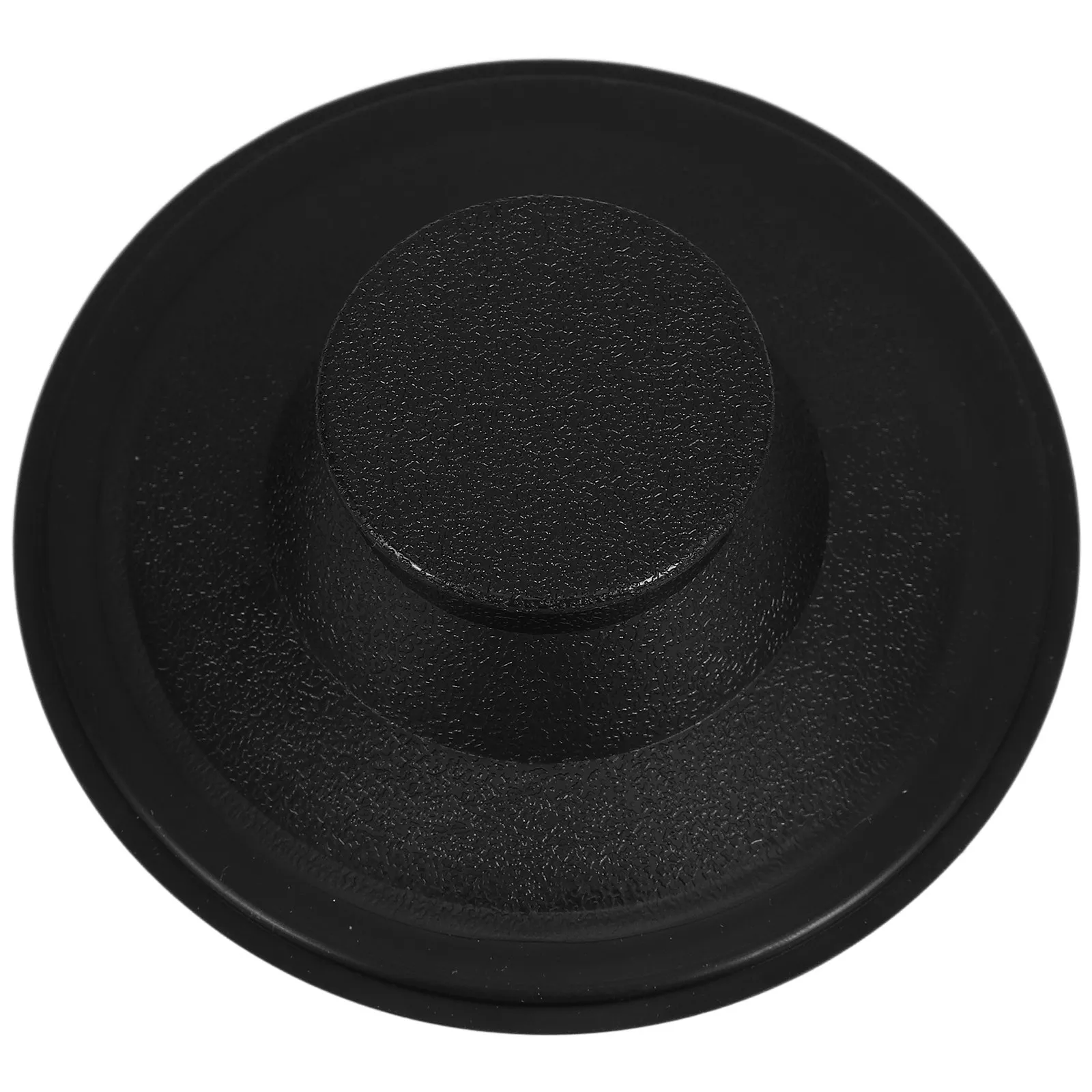 Black Rubber Sink Plug Drain Stopper for Kitchen Bathroom Garbage Disposal Cover Long Lasting Sleek Practical Solution
