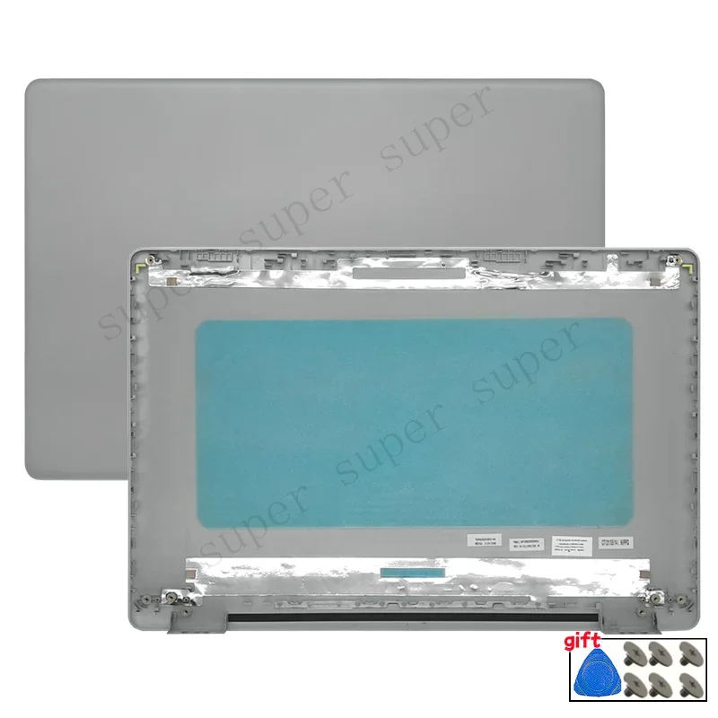 New For Inspiron 3500 3501 3502 3505 Vostro 3500 3501 3502 3505 LCD Back Cover Front Bezel Hinges Black Silver Rear Lid Top Case