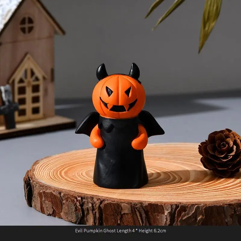 Citrouille d'Halloween pour ixde Vacances, Décoration de Table de Maison, Poupée Centralisée, Voiture