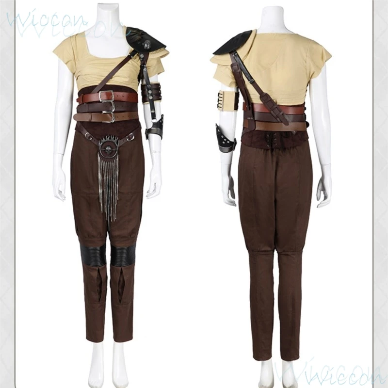 NUOVO film Furiosa Cosplay Mad Max: Fury Road Costume cosplay Red Wild Cool Scarpe uniformi Prop Gioco di feste di Halloween per le donne