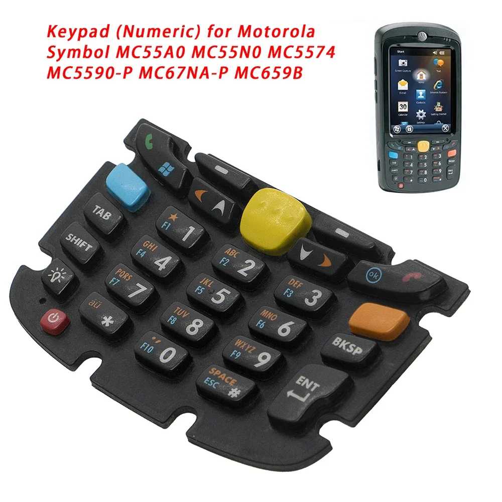 27keys Numeric keyboard for Motorola Symbol MC55 5590 5574 MC55A MC55A0 MC55N0 ，Free Shipping