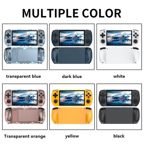 POWKIDDY RGB10 MAX3 RK3566 Retro Handheld Game Console 5 Inch 1280*720 Ips Screen Open-Source Retro Gaming Children's Gifts