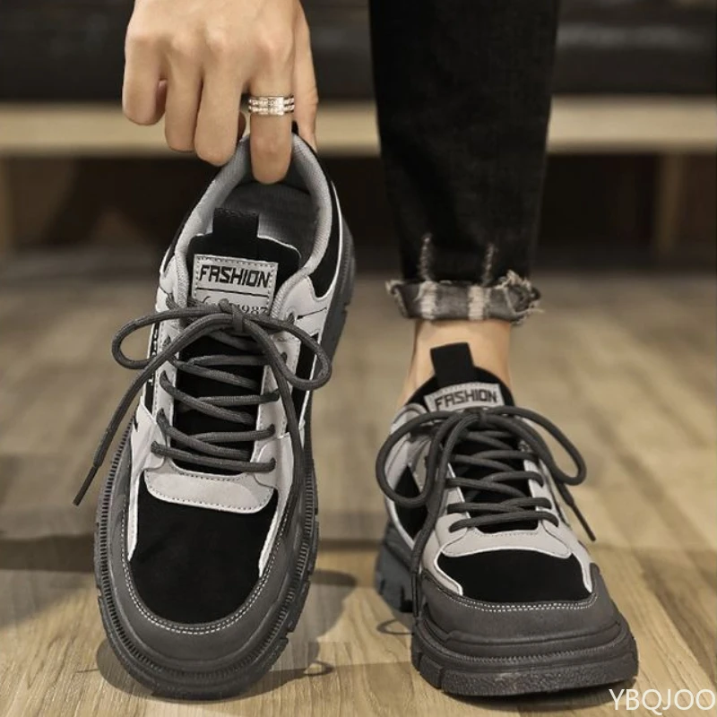 

Мужские весенне-летние дышащие новые универсальные повседневные туфли с низким вырезом, простые удобные противоскользящие износостойкие мужские туфли