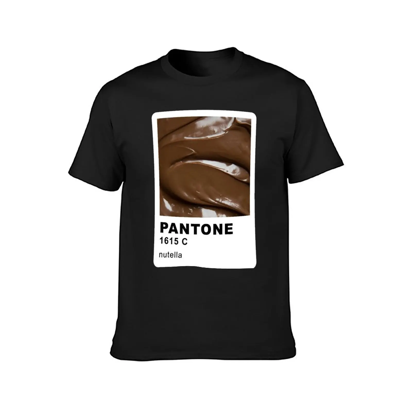 Pantone Nutella T-Shirt tees blacks Men's t-shirt