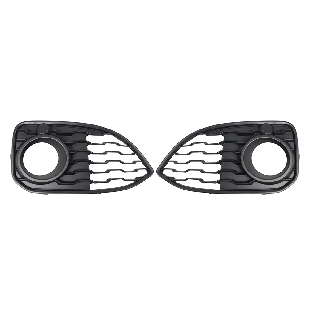 1Pc Auto ABS Front Bumper Fog Light Grille Cover Black For BMW 1 Series F20 F21 LCI M Sport 2015-2019 For M Sport Package Only