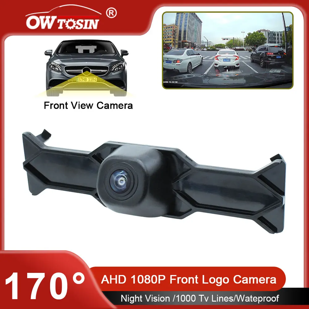 170° Fisheye Lens AHD 1080P Car Front Camera For Toyota Levin 2019 2020 2021 2022 2023 Vehicle Logo Front View Camera