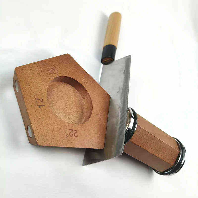 

ALG Magnetic Hexagonal Roller Knife Sharpener, Rolling Wheel Knife Sharpener Set, Rolling Sharpening Stones