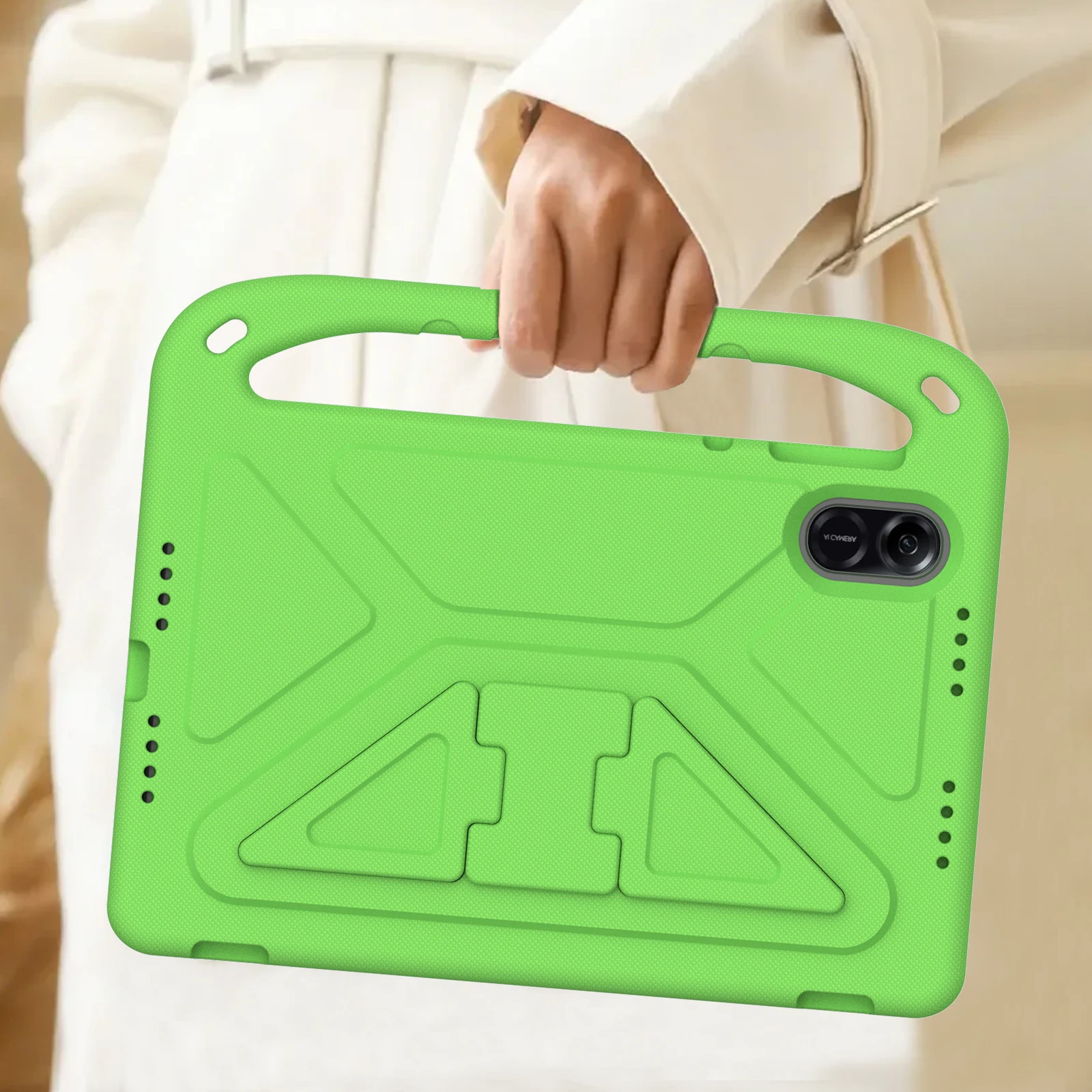 Kids Case for Huawei Honor Pad 9 Case 12.1 Inch HEY2-W19 W09 2023 Cute EVA Stand Kickstand Shockproof Tablet with Pen Slot image 4