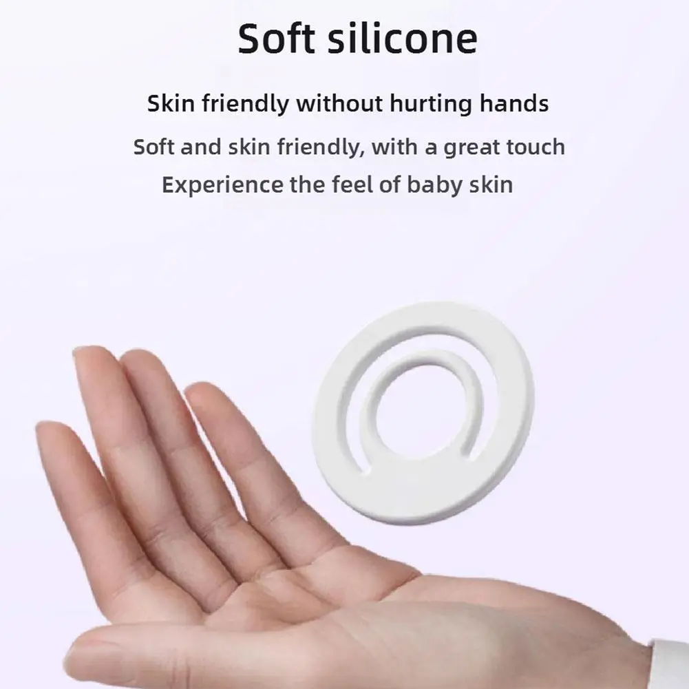 Magnetic Silicone Grip Phone Holder Silicone Double Side Phone Stand Silicone Holder Support For iPhone