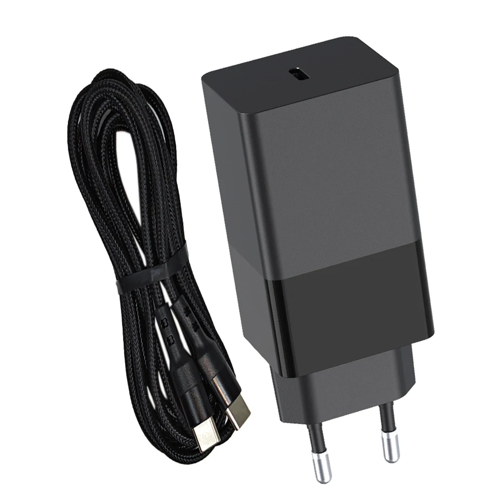 Ładowarka FMchip Pine64 TS101 65W PD Type-C do lutownicy i telefonu komórkowego z kablem i adapterem zamiennym. — zdjęcie 2