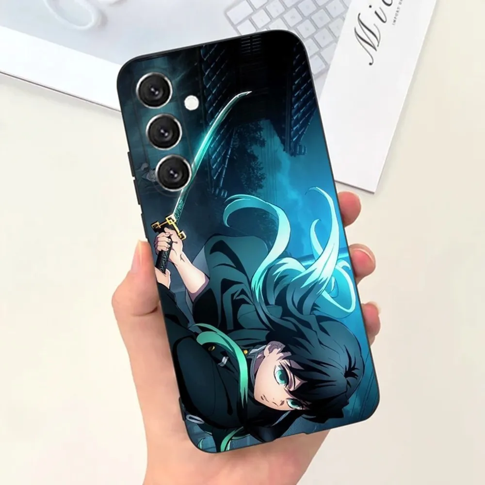 Anime Muichiro Tokito Phone Case For Samsung S21,S22 Ultra,S20,S30 plus,S22 plus,S23,S30 ultra 5G Silicone Cover