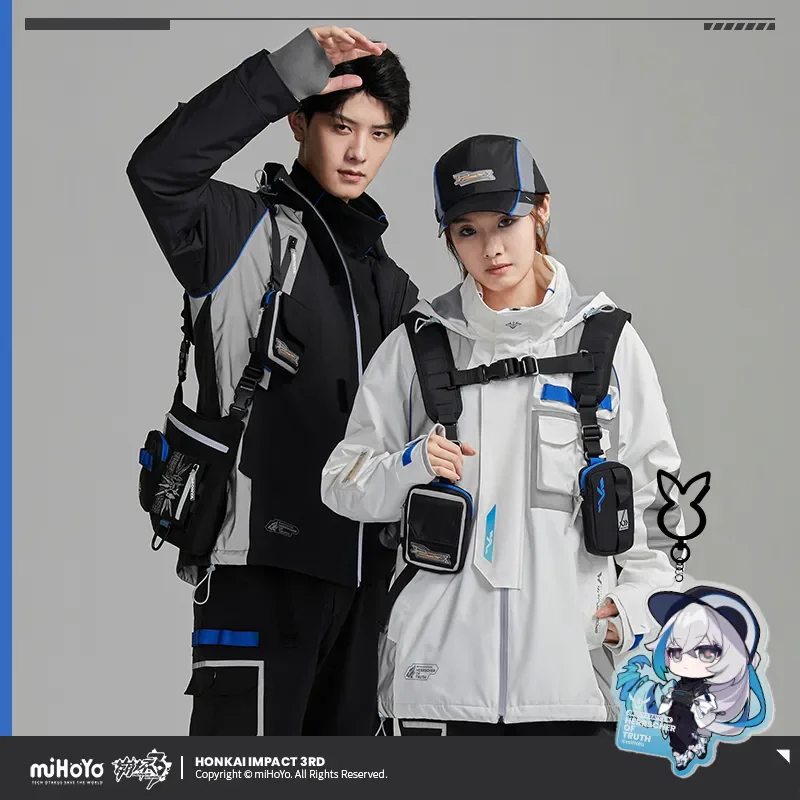 

Honkai Impact 3rd Official miHoYo Original Theme Series Bronya Herrscher of Truth Coat Windbreaker Couple jacket Christmas Gift