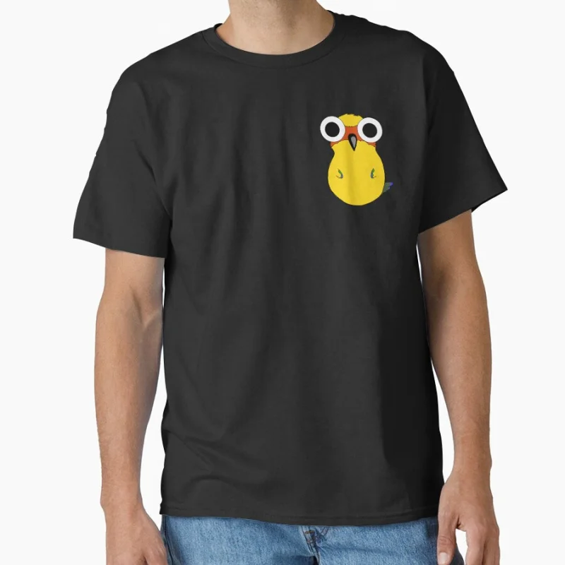 

Sun Conure Bean Cute Pet bird Gift T shirt for man Large size Tops Funny parrot Graphic Printed clothes